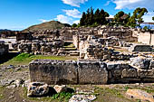 The palace of Festos. The  palace workshops.